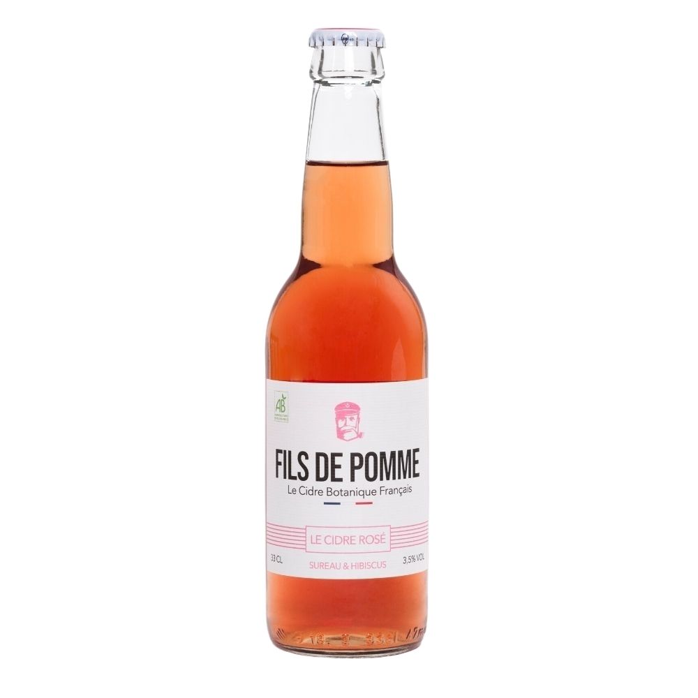 Cidre rosé 3,5° bio