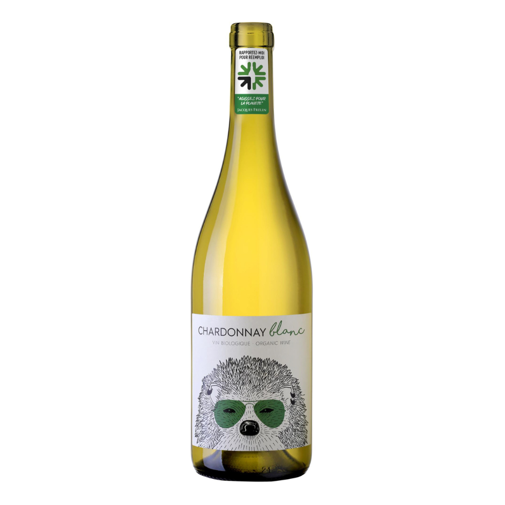 Vin blanc - vin de France "hérisson malin" Chardonnay 12,5° bio
