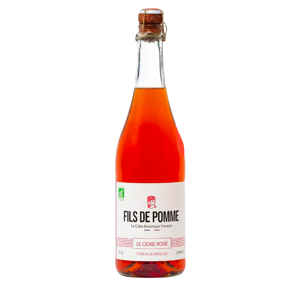 Cidre rosé 3,5° bio