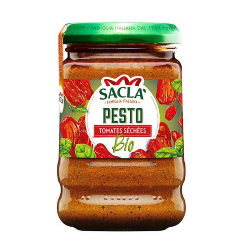 Pesto aux tomates séchées bio