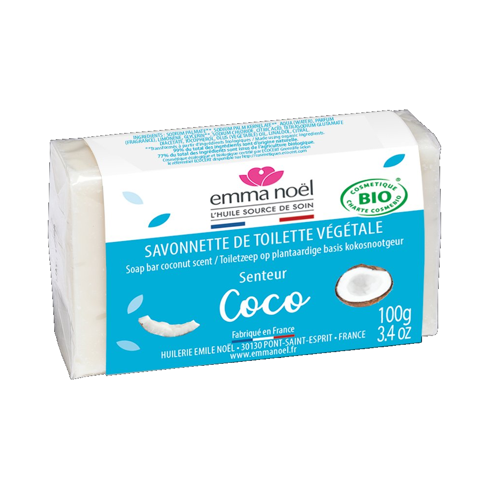 Savonnette vegetale coco