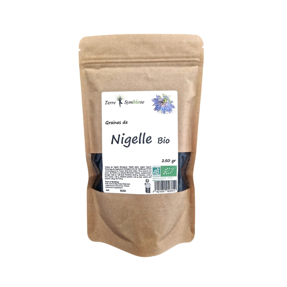 Graines de nigelle bio