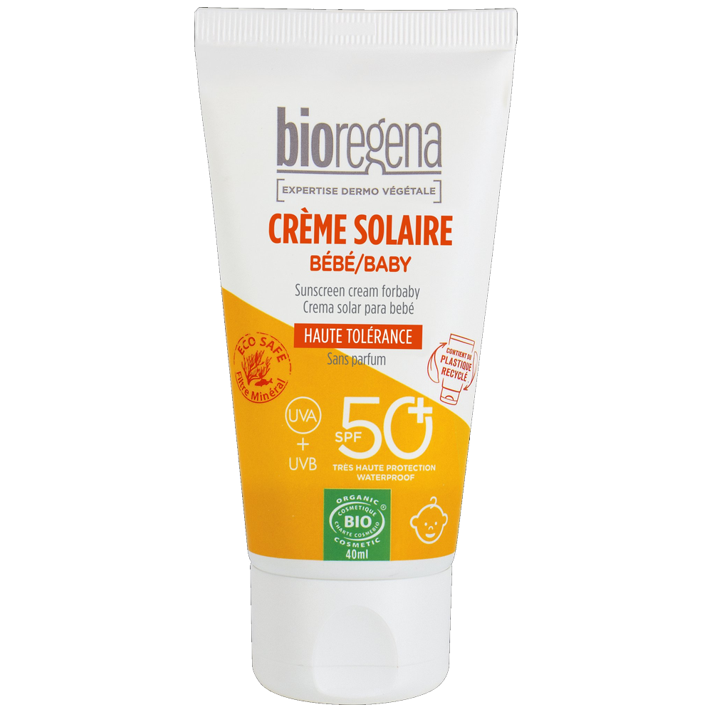 Crème solaire bébé SPF50+