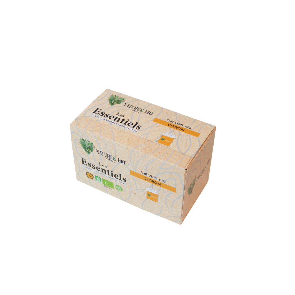 Thé vert citron bio x 25