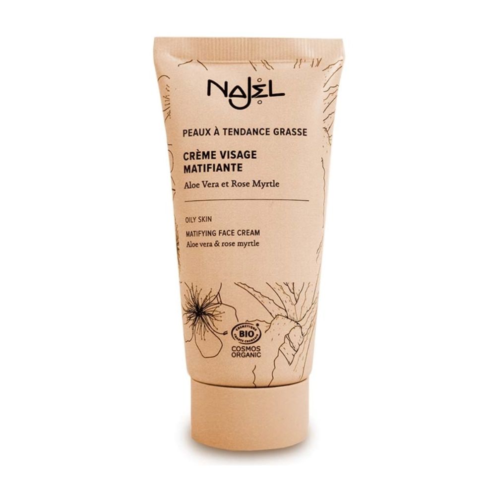 Crème visage matifiante - peaux à tendance grasses certifiée Cosmos Organic