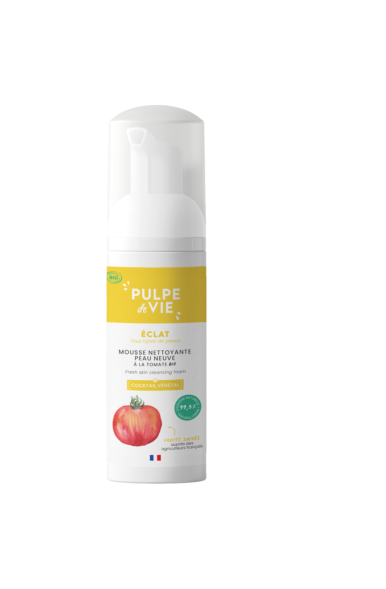 Mousse nettoyante peau neuve