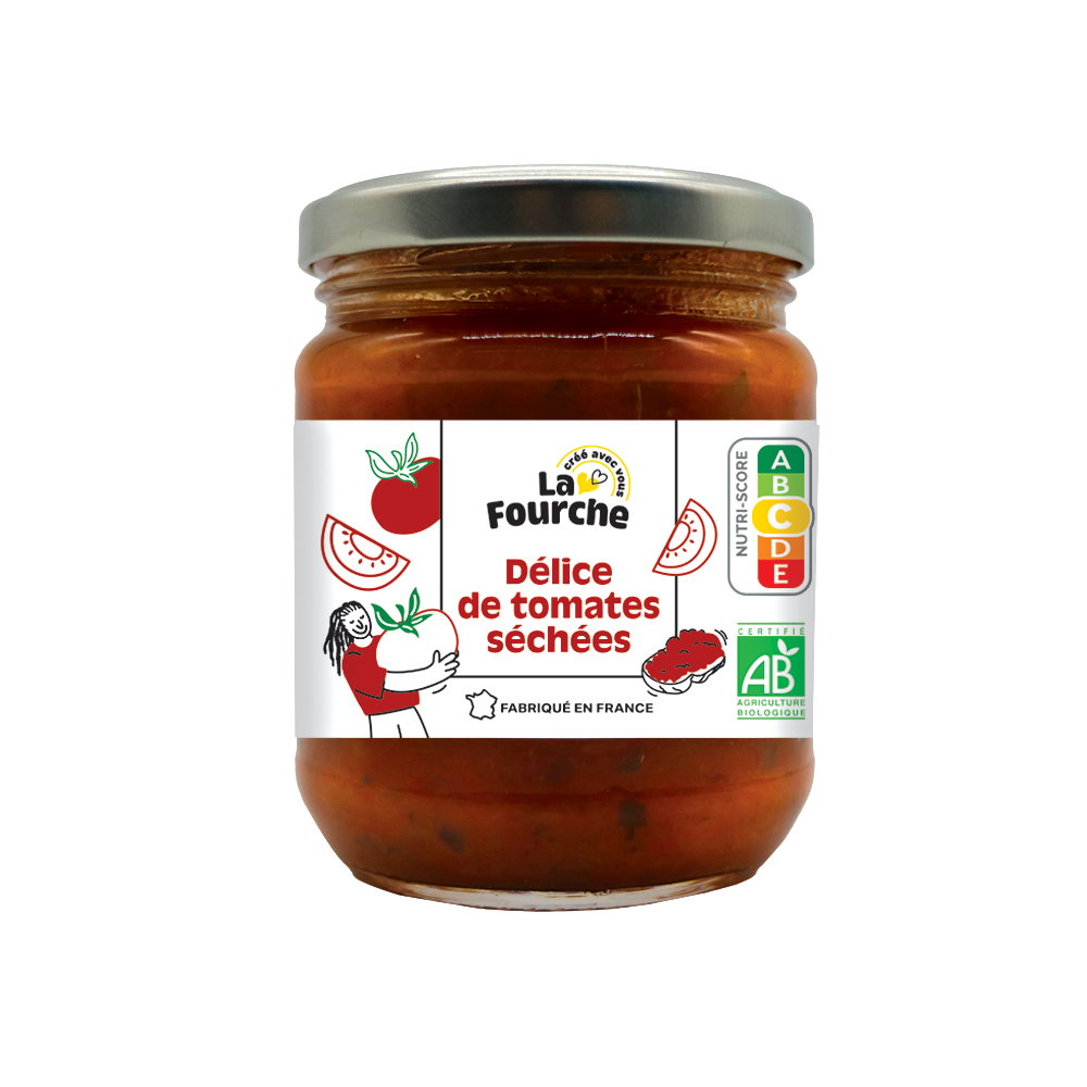 Délice de tomates séchées bio