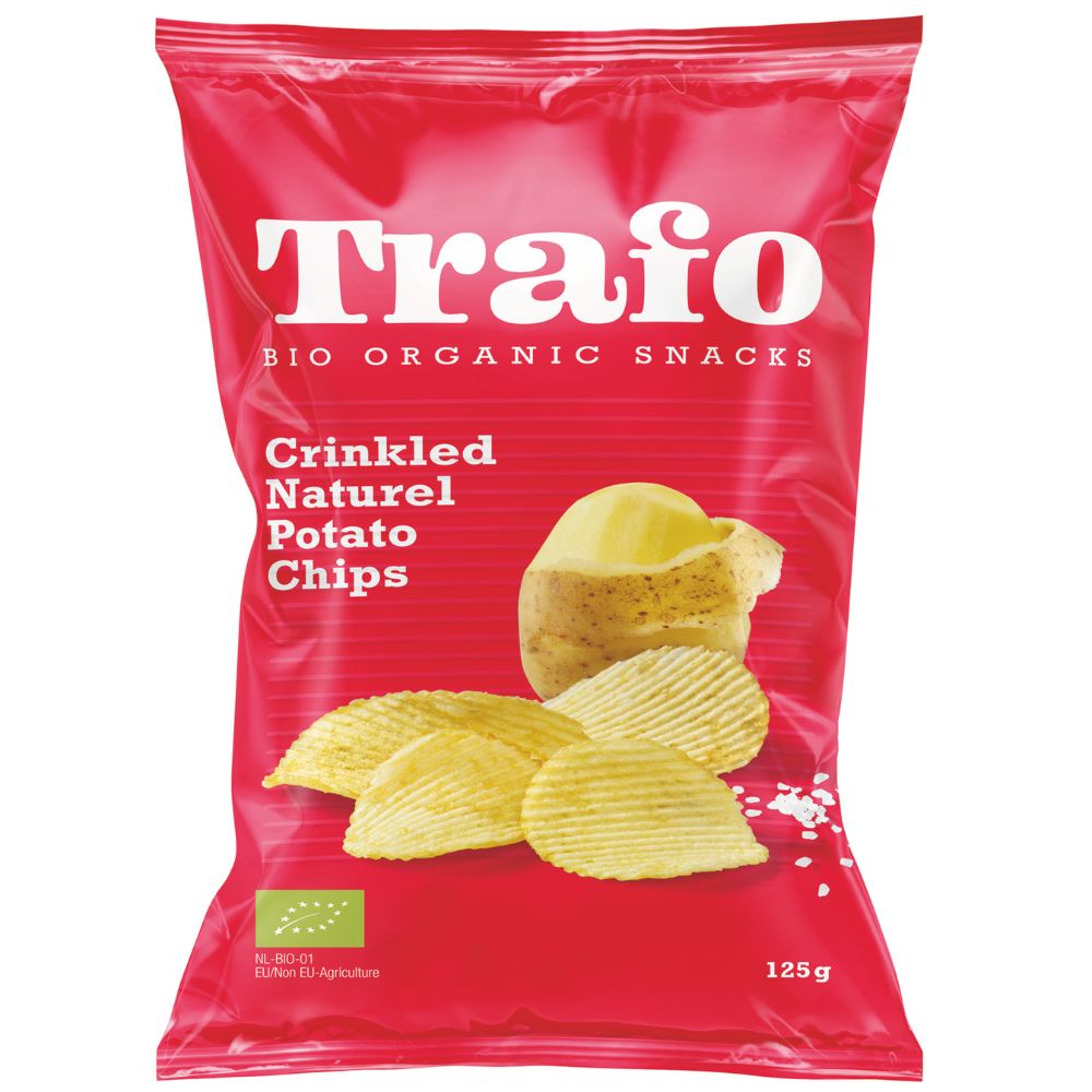 Chips ondulées salées bio