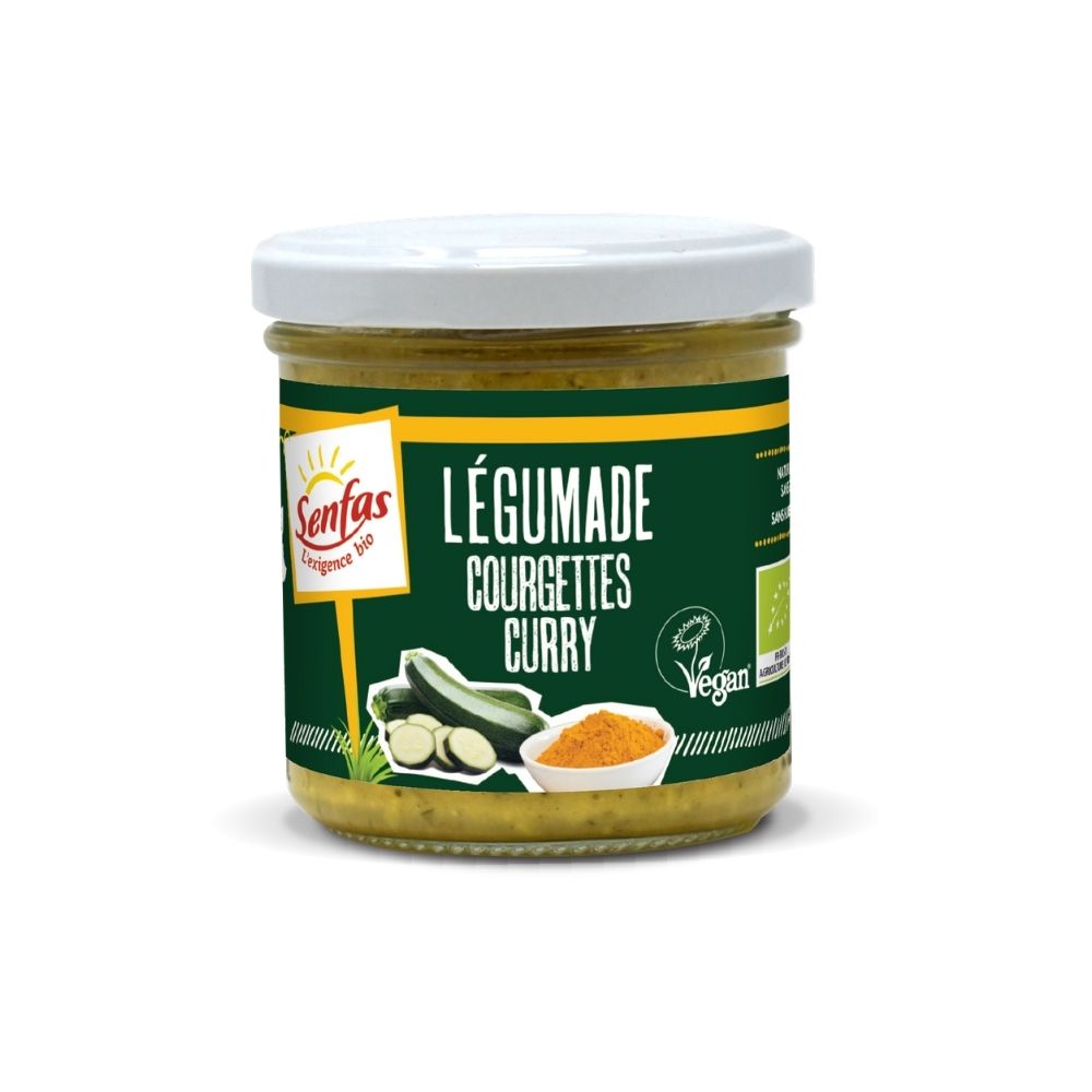 Légumade courgettes & curry bio