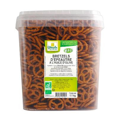 Bretzels d'épeautre bio