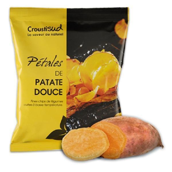 Chips pétales de patate douce bio