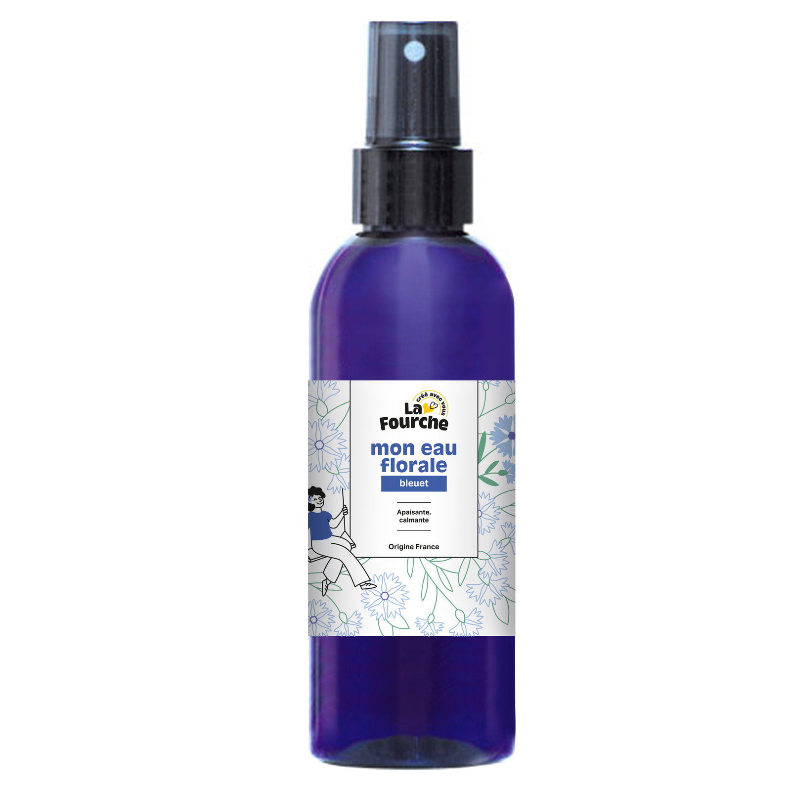 Eau florale de bleuet