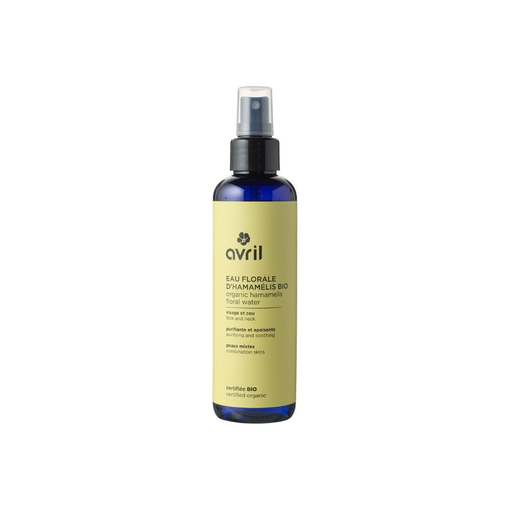 Eau florale d'hamamélis certifiée bio