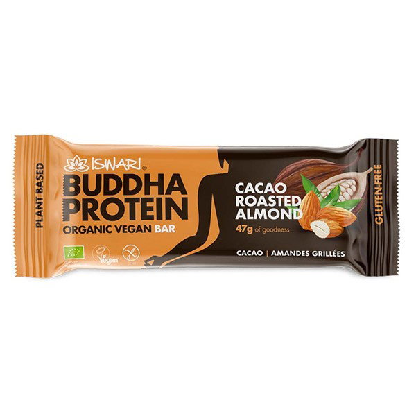 Barre protéinée bouddha cacao & fruits à coques bio - 47g