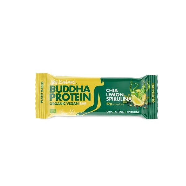 Barre protéinée bouddha chia citron & spiruline bio