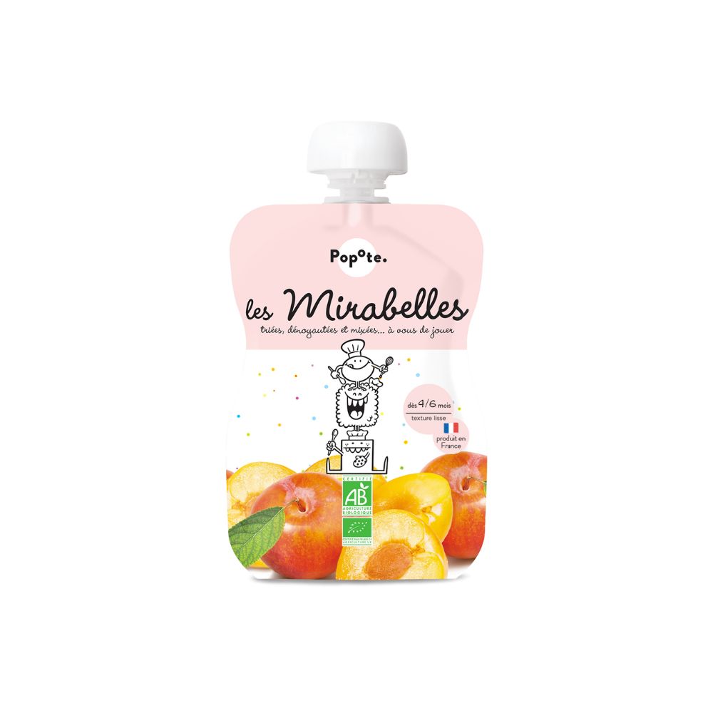 Gourde mirabelle bio (dès 6 mois)