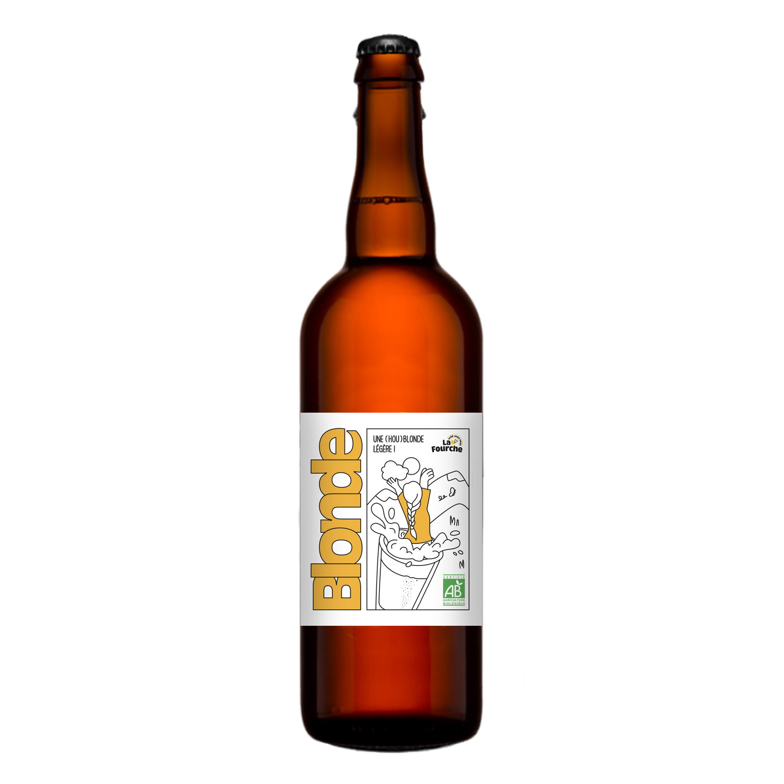 Bière blonde 6,2° bio