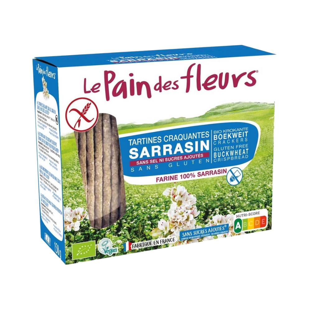 Tartines craquantes sarrasin bio sans sel ajouté - 150g