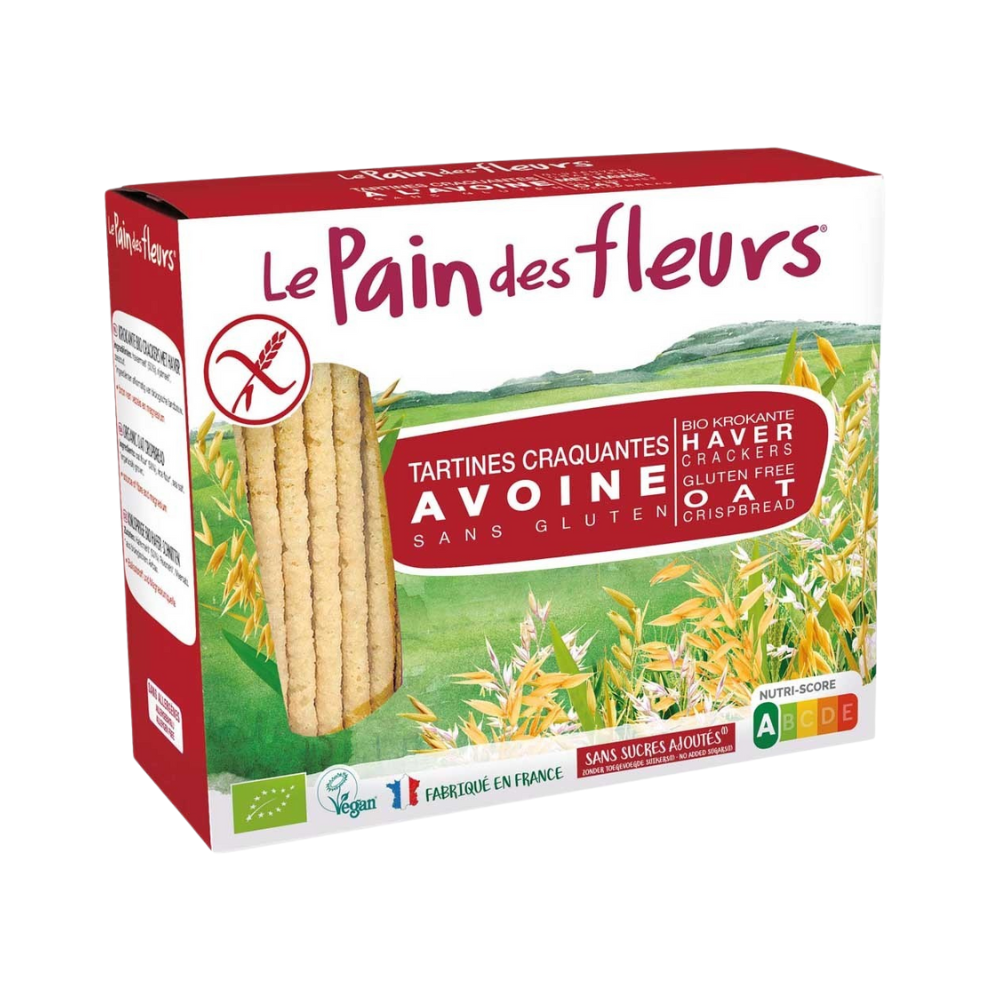 Tartines craquantes avoine bio