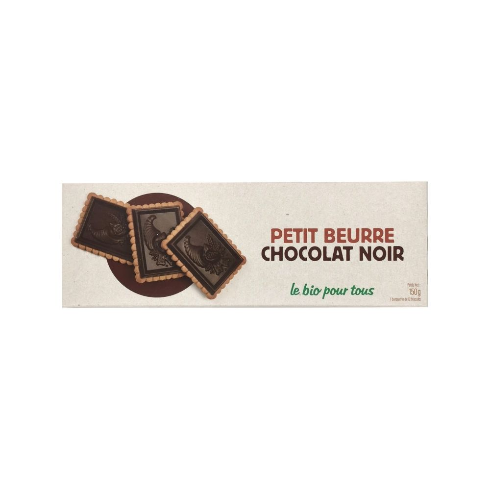 Petits beurres chocolat noir bio