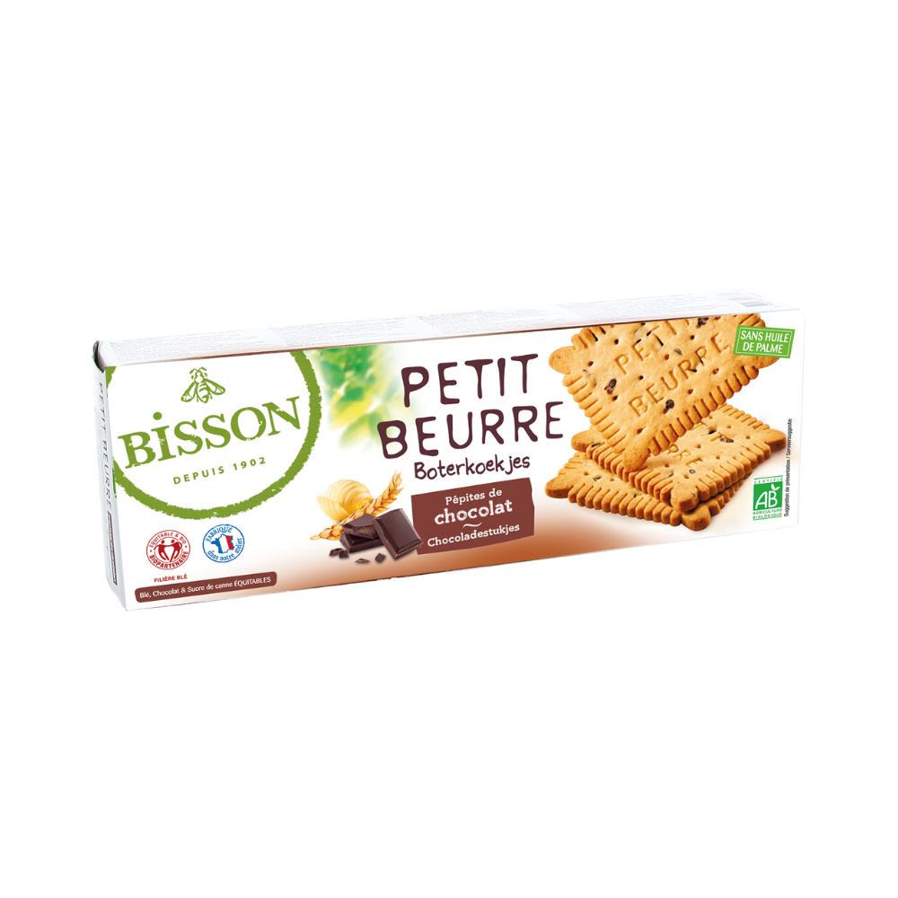 Petit beurre au chocolat équitable bio