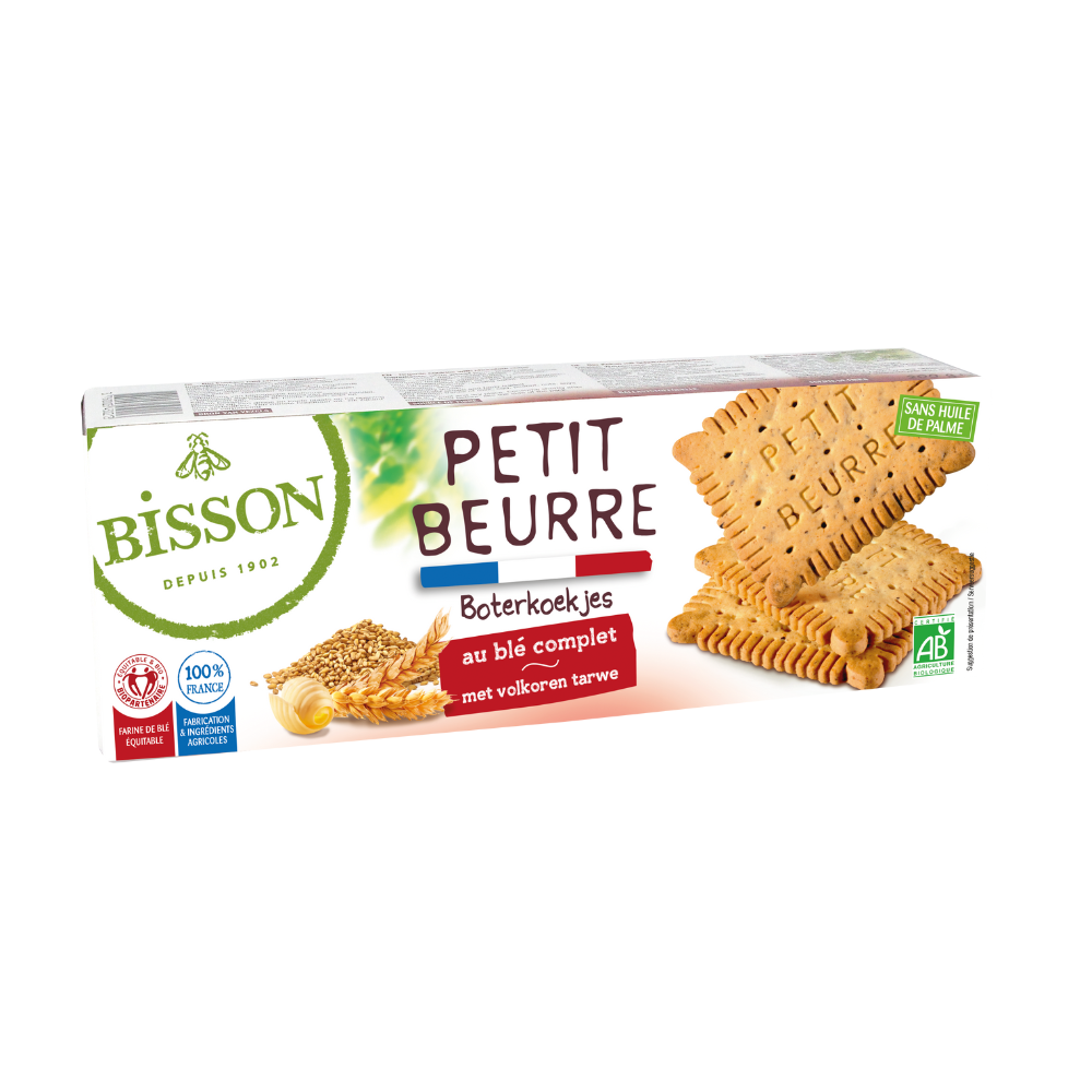 Biscuit petit beurre blé complet bio