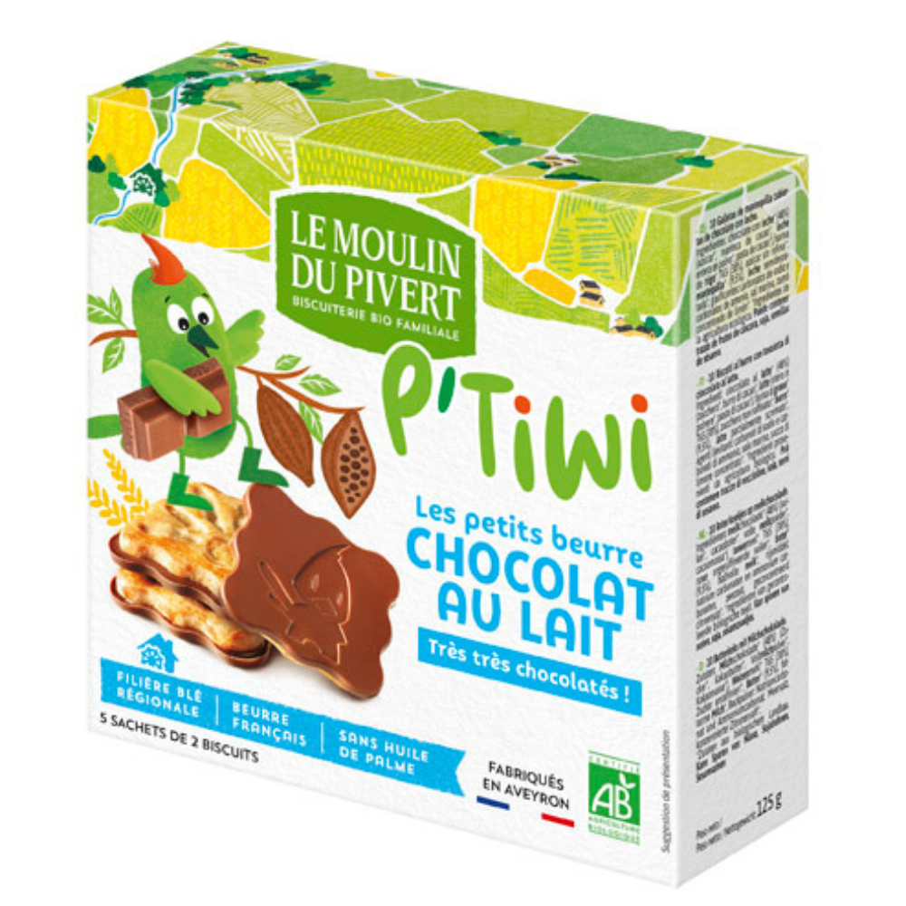 P'tiwi chocolat au lait bio