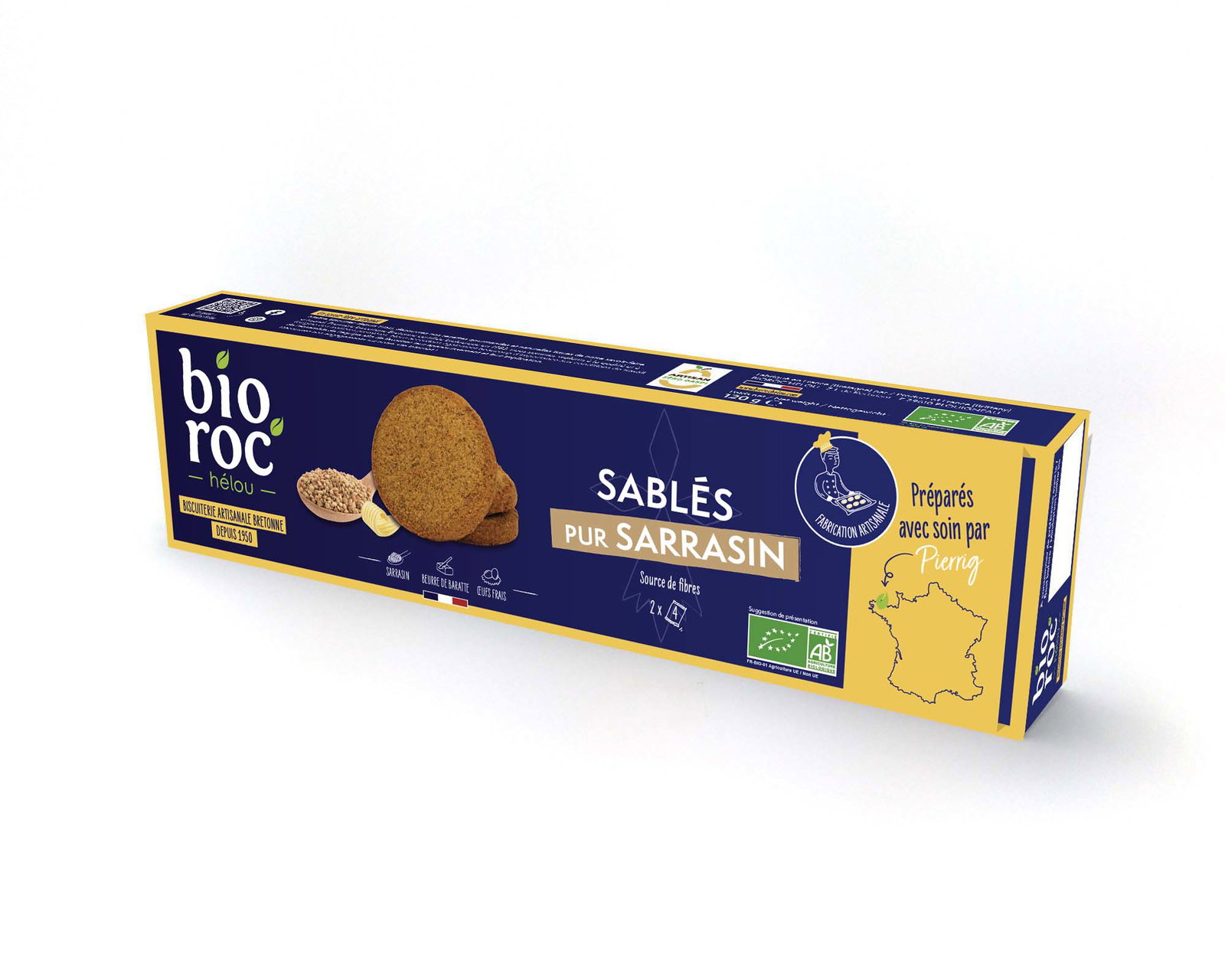 Sablés sarrasin bio