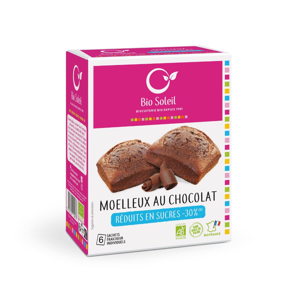 Moelleux équilibre au chocolat bio