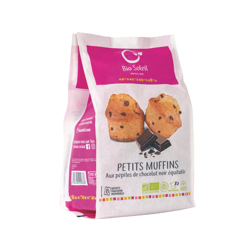 Petit muffins pépites chocolat bio