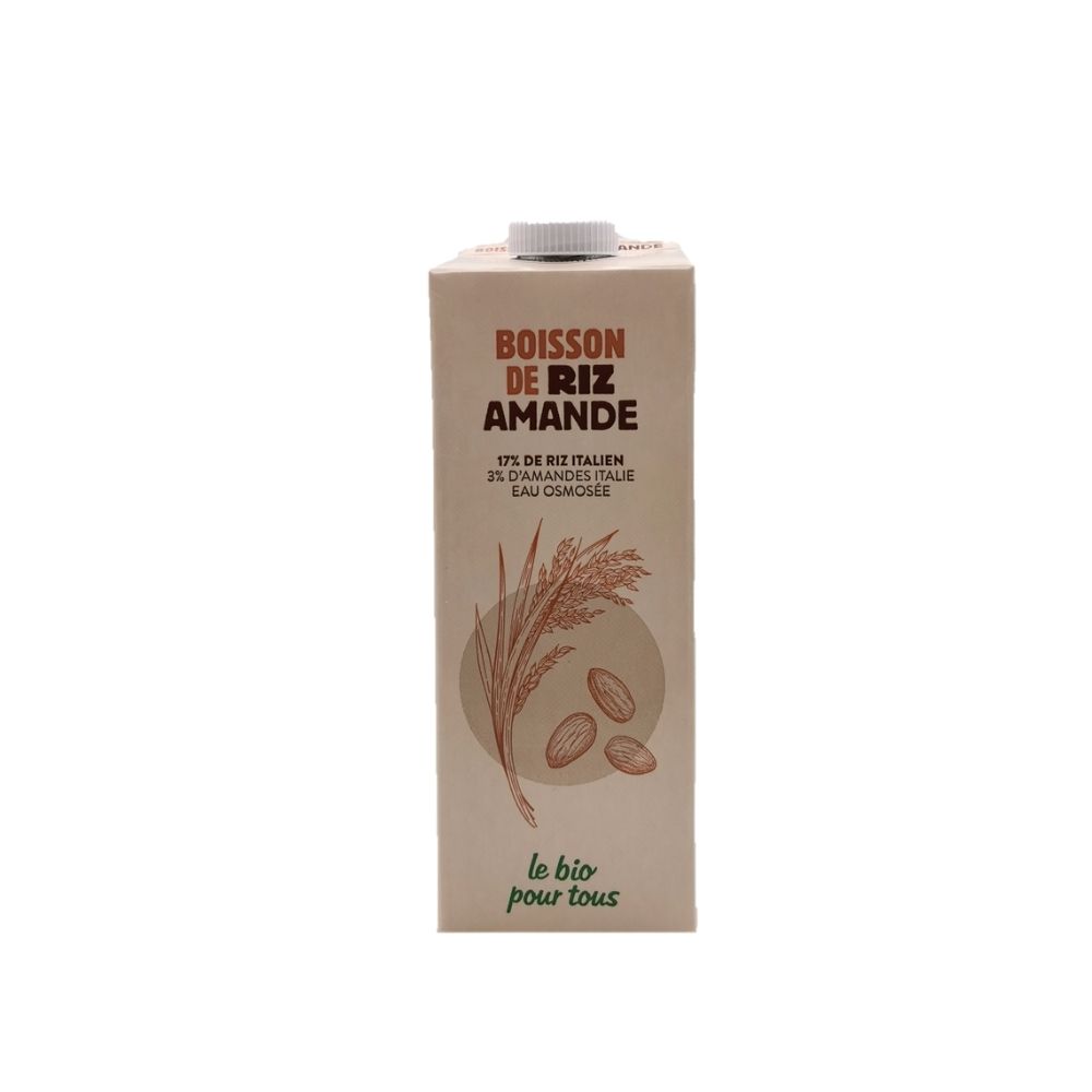 Boisson riz amande bio