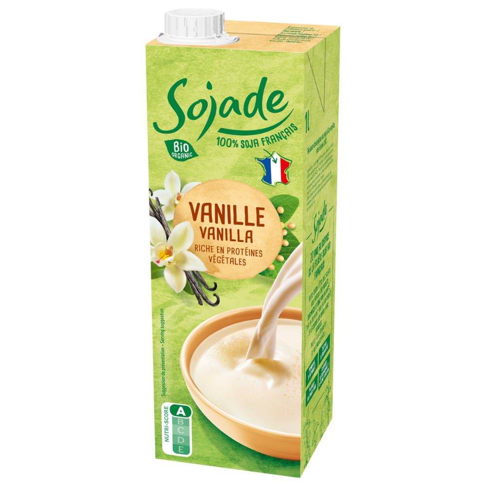 Boisson soja à la vanille bio