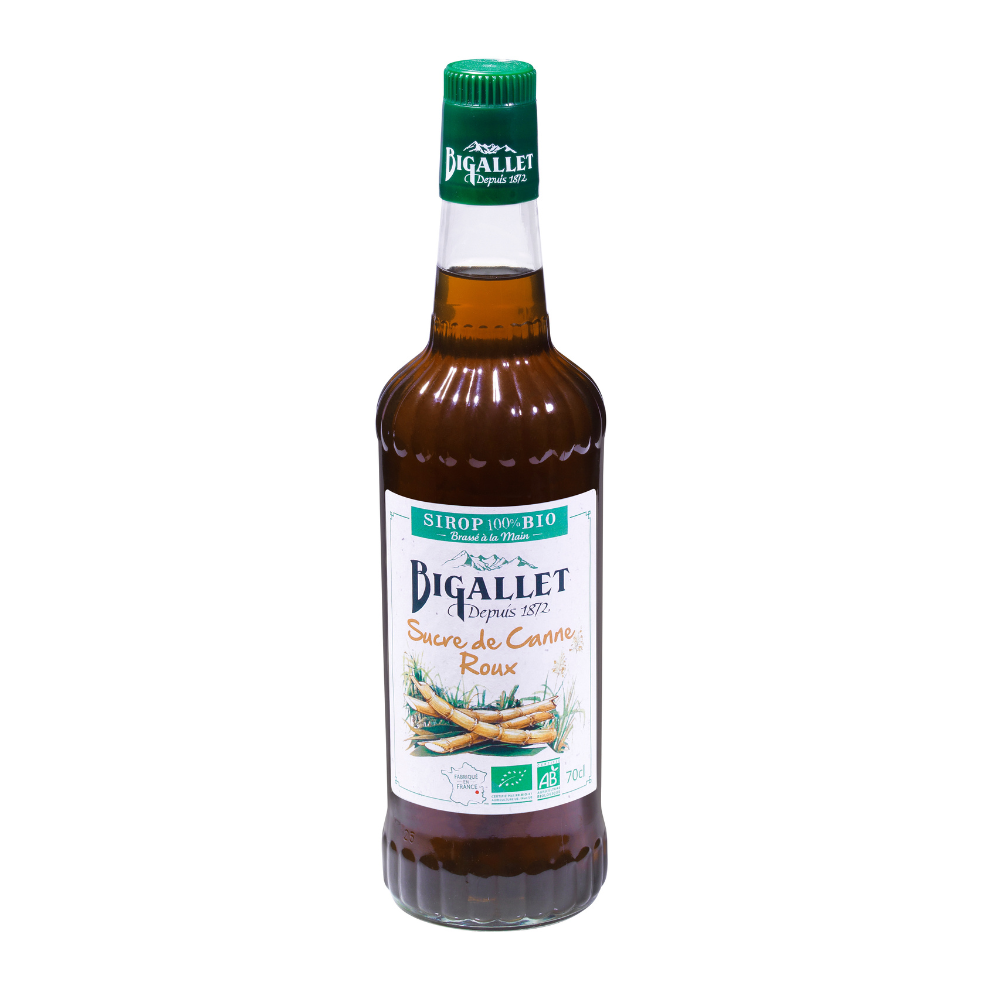 Sirop de sucre de canne roux bio et équitable