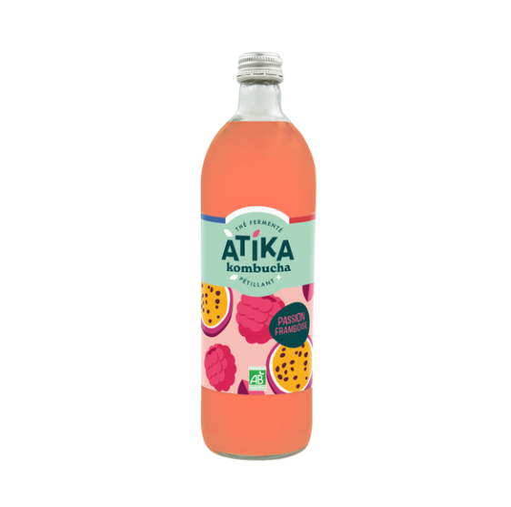 Kombucha passion framboise bio