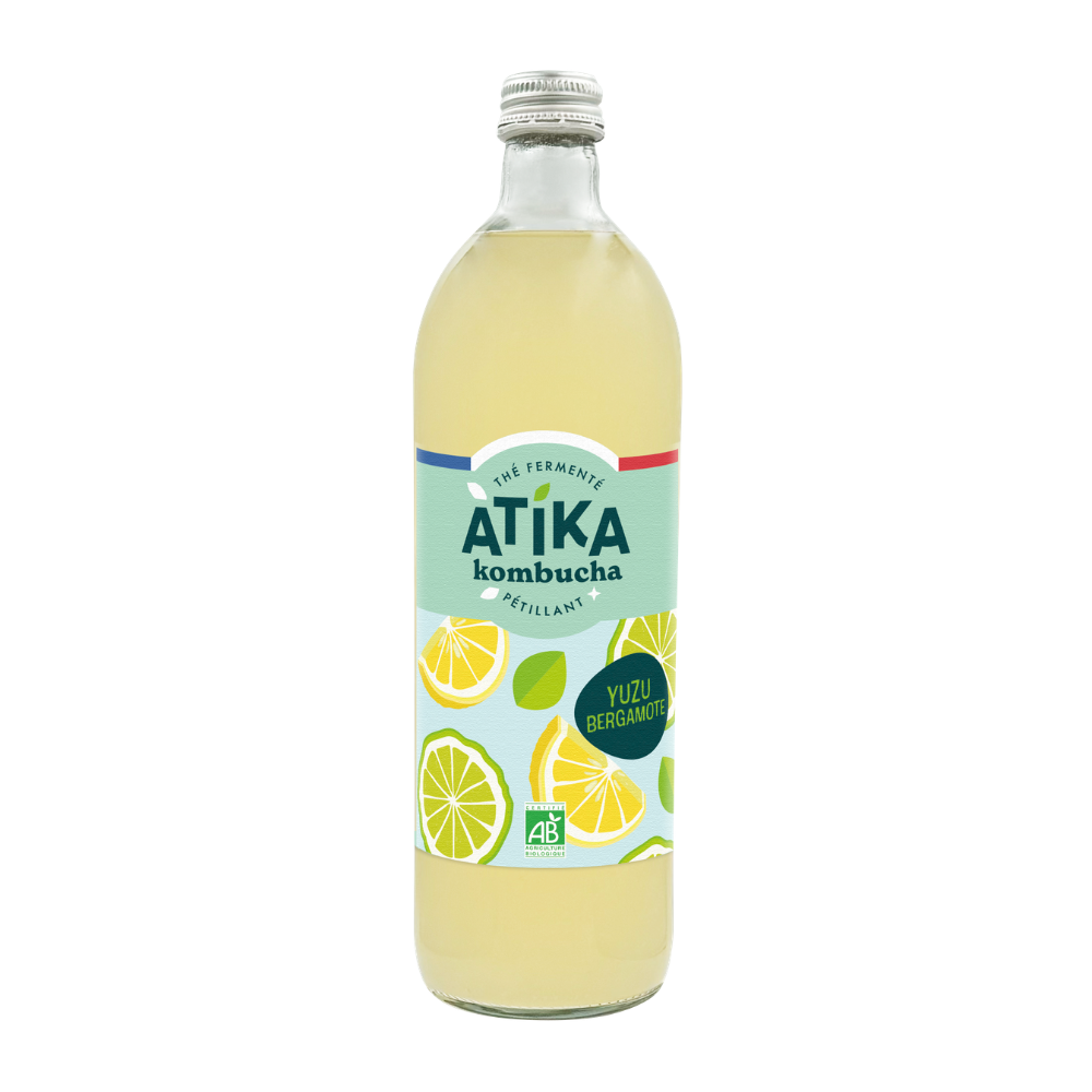 Kombucha yuzu bergamote bio