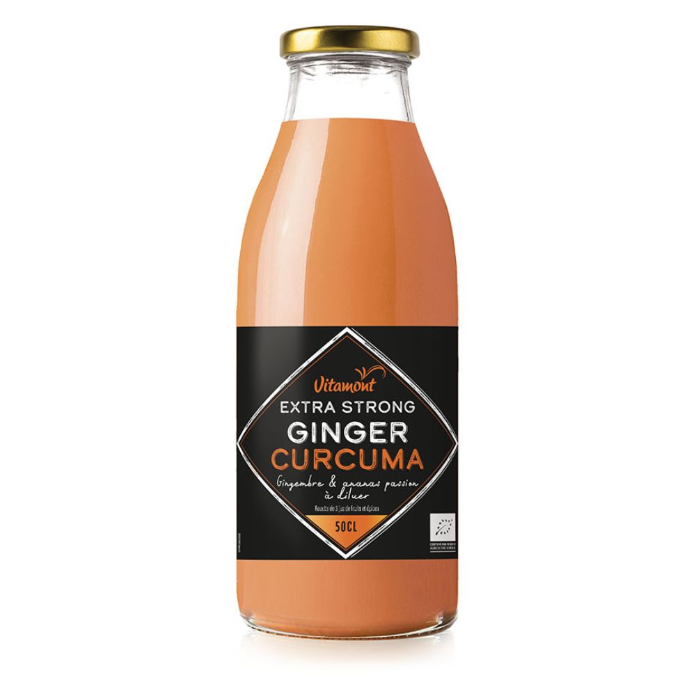 Concentré de gingembre curcuma Extra Strong bio