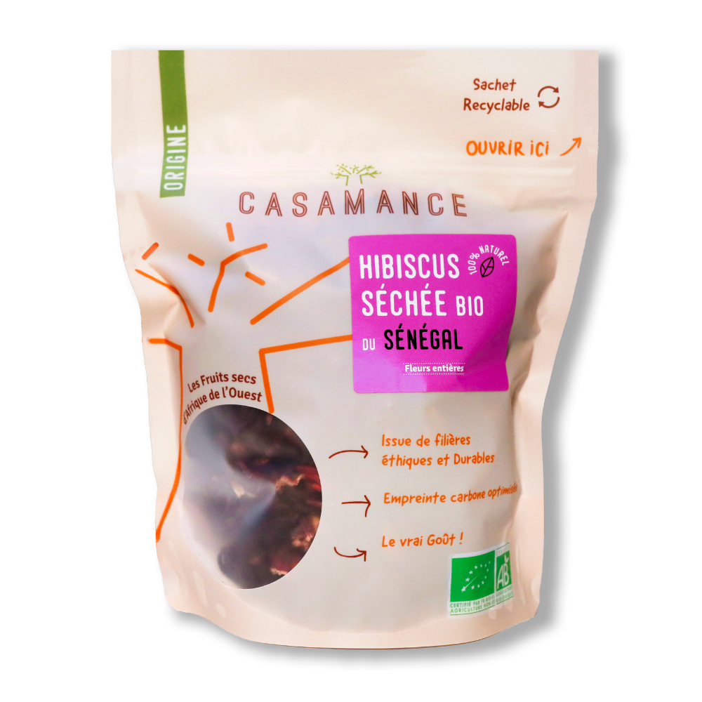 Fleur d'hibiscus séchées bio
