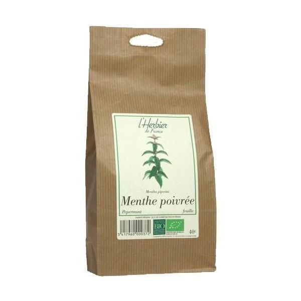 Menthe poivrée feuilles bio