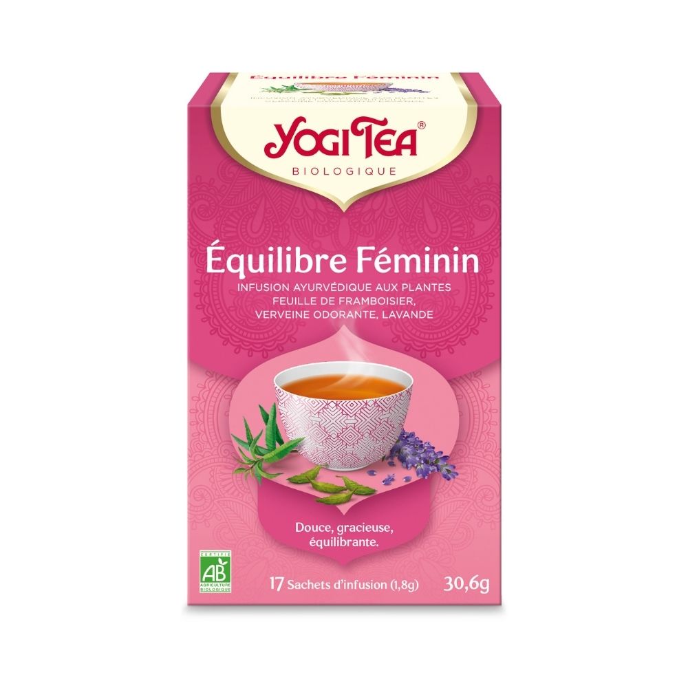 Infusion Equilibre Féminin - framboisier, verveine, lavande bio x 17