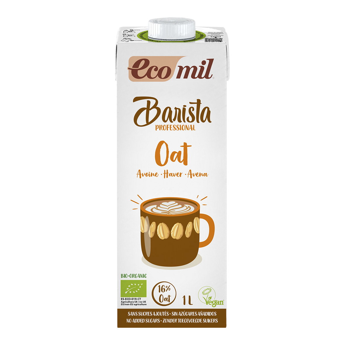 Boisson avoine barista bio