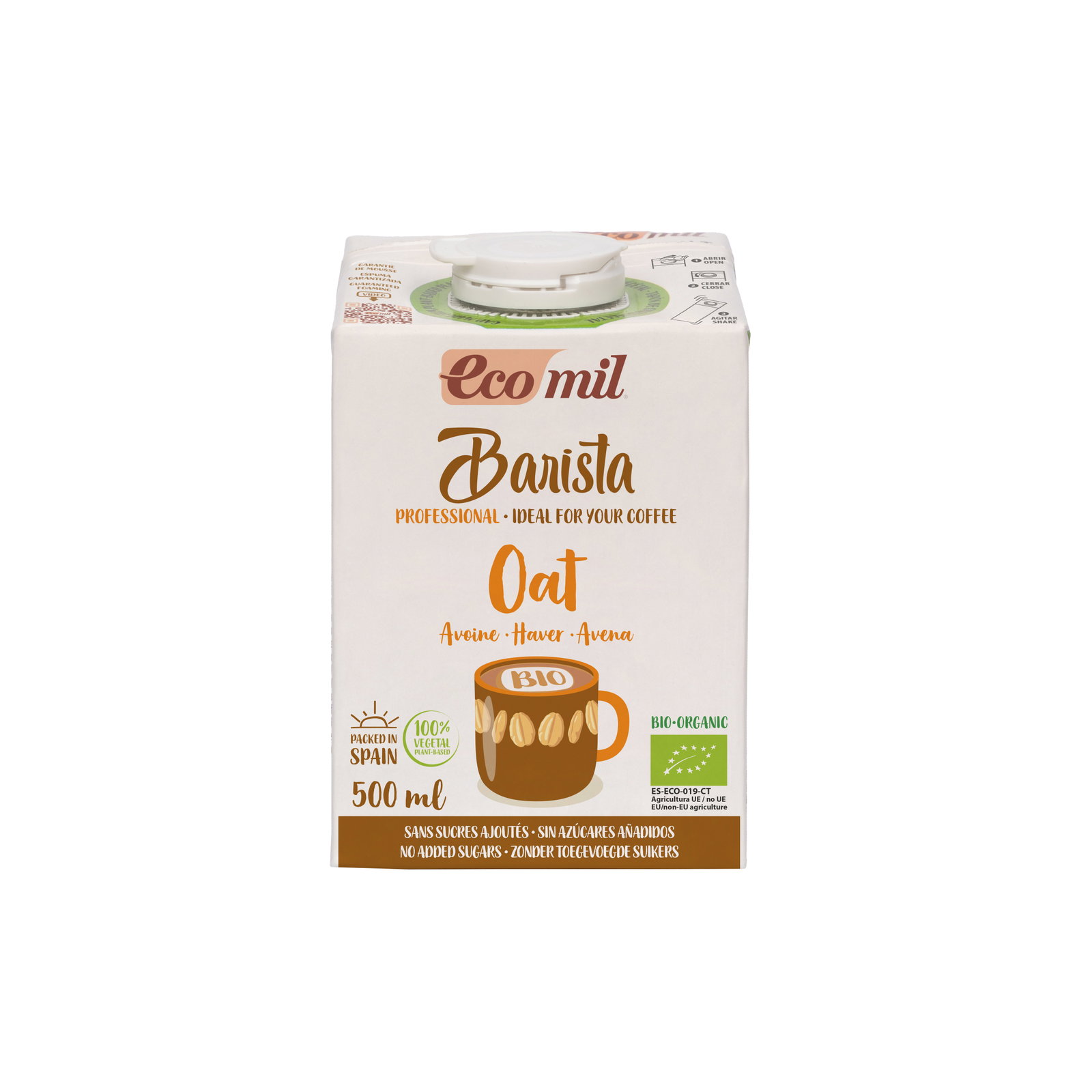 Boisson avoine barista bio