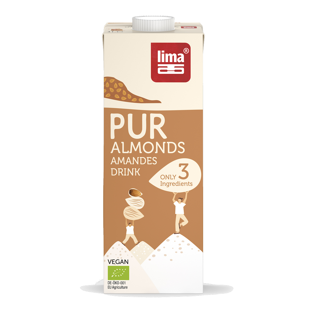 Boisson amande sans sucres bio