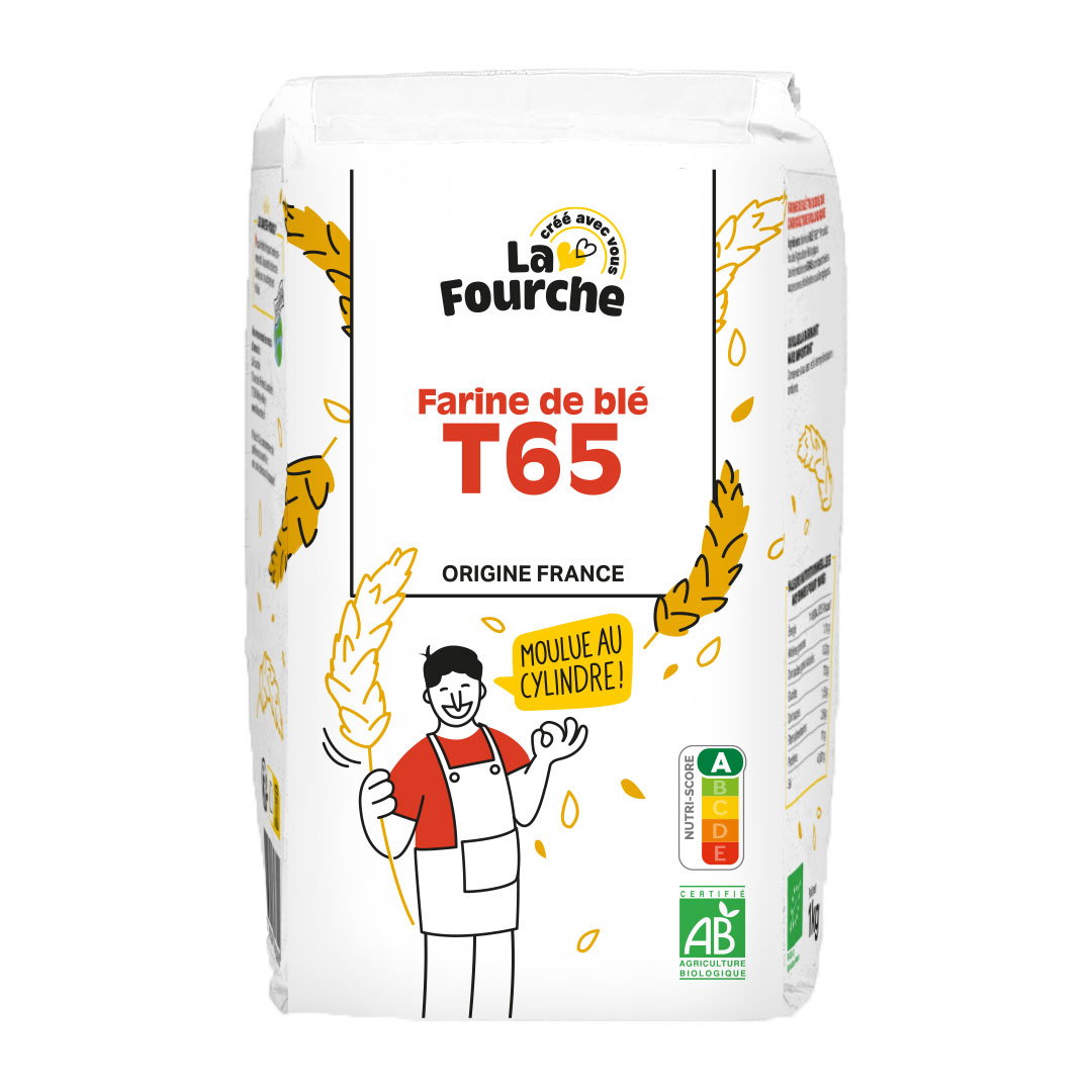 Farine de blé T65 bio