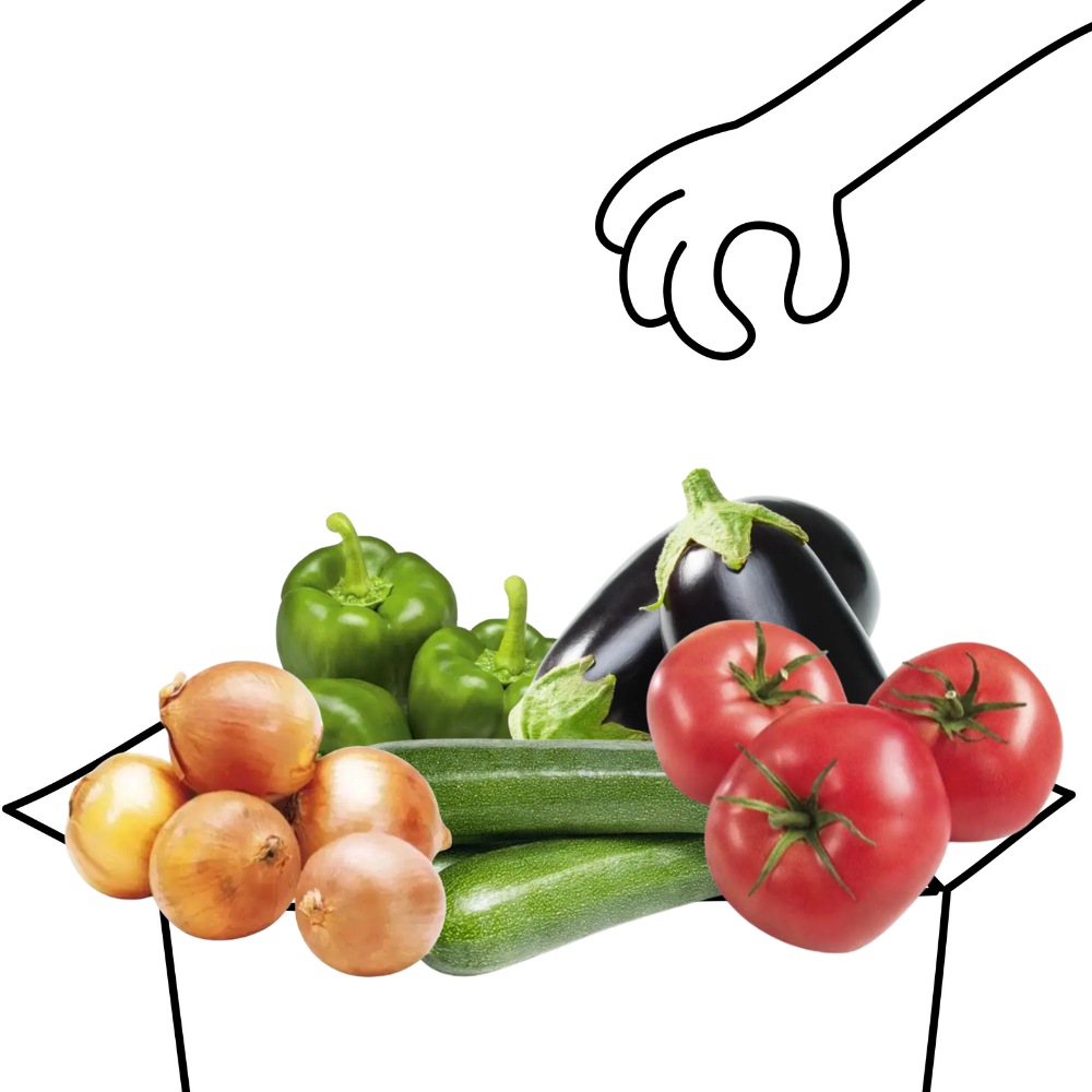 Panier ratatouille bio