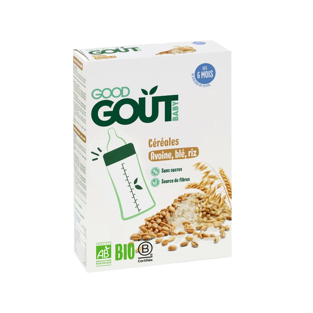 Céréales avoine blé riz bio (dès 6 mois)