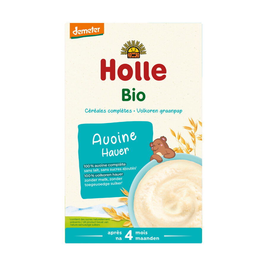 Bouillie flocons d'avoine Demeter bio - dès 4 mois