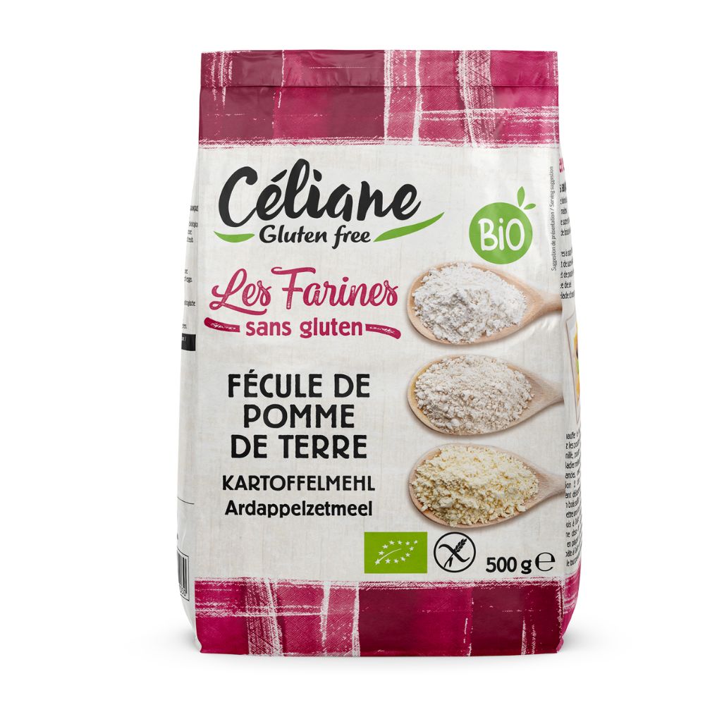 Fécule de pomme de terre sans gluten bio