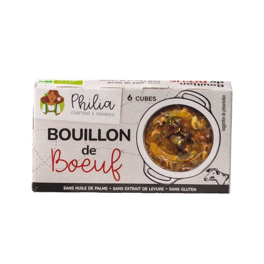 Bouillon de bœuf cubes bio