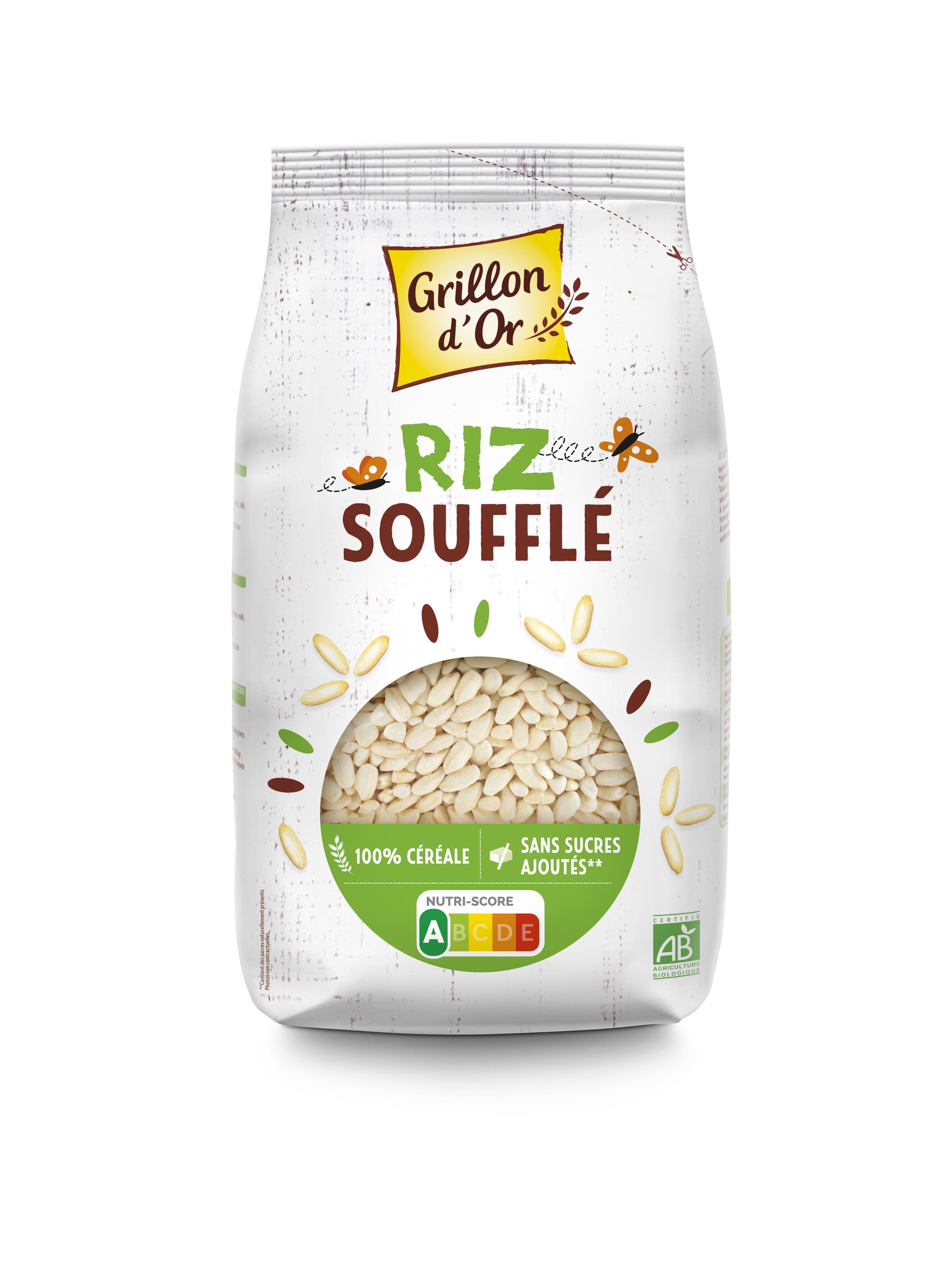 Céréales riz soufflé bio