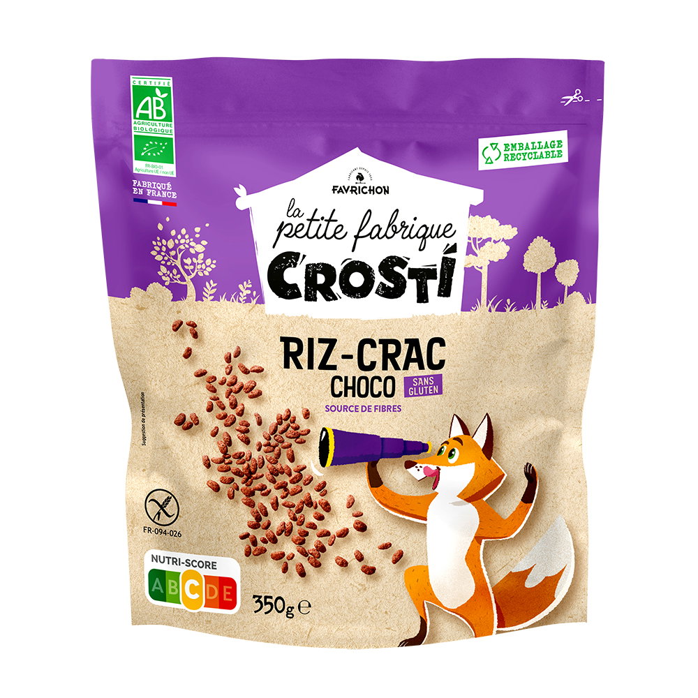 Crosti riz soufflé choco bio